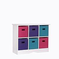 Algopix Similar Product 20 - RiverRidge 6 Bins Storage Cabinet for