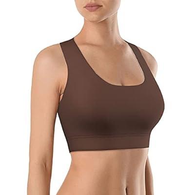 Women's Halter Neck Yoga Push Up Sports Bra With Removable Pads For  Running, Fitness, Yoga