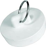 Algopix Similar Product 6 - Drain Stopper Wht Rubber 1-1/4