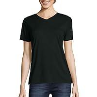 Algopix Similar Product 7 - Hanes Sport VNeck TShirt CoolDRI