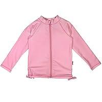 Algopix Similar Product 2 - SwimZip Girls UPF 50 Long Sleeve Zip