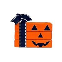 Algopix Similar Product 6 - Halloween Wooden Book Stacks Halloween