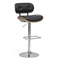 Algopix Similar Product 14 - Baxton Studio Leona Modern Bar Stool