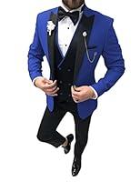 Algopix Similar Product 2 - SHUZHXLZANGY Tuxedo for Men 3 PieceMen