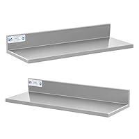 Algopix Similar Product 4 - Hally Stainless Steel Wall Shelf 86 x