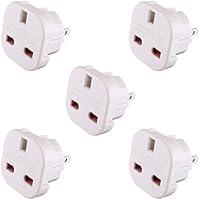 Algopix Similar Product 20 - TEC UK  5 X UK to US Travel Adaptor