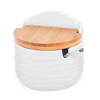 Algopix Similar Product 13 - Sugar Bowl 77L Ceramic Sugar Bowl with
