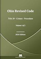 Algopix Similar Product 16 - Ohio Revised Code Title 29  Crimes 