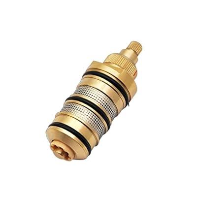 Brass Thermostatic Mixing Valve Bathroom Faucet Temperature Mixer