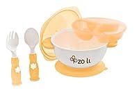 Algopix Similar Product 13 - ZoLi STUCK Suction Feeding Bowl Kit 