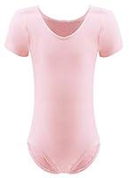 Algopix Similar Product 2 - Dancina Short Sleeve Ballet Leotard for