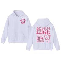 Algopix Similar Product 12 - Pink Palm Puff Hoodie Kids Pink Palm