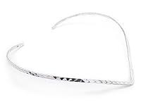 Algopix Similar Product 7 - 3mm Wide Hammered Finish Sterling