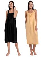 Algopix Similar Product 15 - TWGE Cotton Full Length Camisole for