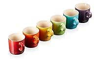 Algopix Similar Product 4 - LE CREUSET Set 6 Tea Mugs 350ml Gift