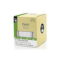 Algopix Similar Product 4 - Dritz 9422W NonRoll Knit Elastic