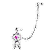 Algopix Similar Product 8 - Bling Jewelry 316L Steel CZ Tragus