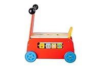 Algopix Similar Product 15 - TOYSTERS Wooden Hot Rod Baby Walker