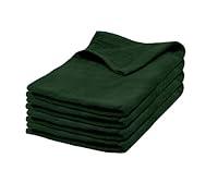 Algopix Similar Product 19 - BATEX 100 Cotton Forest Green Terry