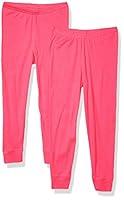 Algopix Similar Product 12 - AquaGuard Girls Baby Rib Pajama Pant