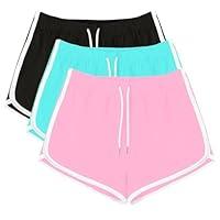 Algopix Similar Product 9 - Wirziis 3 Packs Dance Shorts Womens