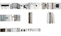 Algopix Similar Product 16 - Triton 19Network Cabinet with Glass