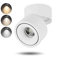 Algopix Similar Product 17 - LED Ceiling Spotlight Dimmable12W 3CCT