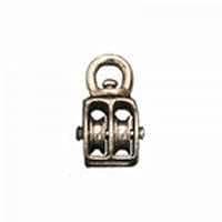 Algopix Similar Product 14 - Rope Pulley Swvl Dbl Zinc 1in