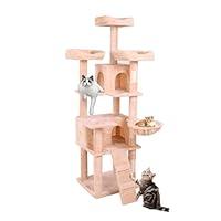 Algopix Similar Product 6 - Multi story cat treehouse with