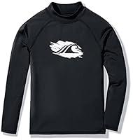 Algopix Similar Product 4 - TSLA Boys UPF 50 Rash Guard Long