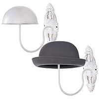 Algopix Similar Product 3 - MyGift Vintage Black Metal Wall Mounted