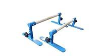 Algopix Similar Product 5 - Tumbl Trak Parallette Bars Blue