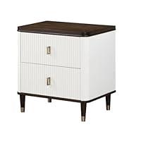 Algopix Similar Product 4 - Acme Carena Wooden 2Drawer Nightstand