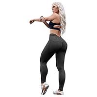 Algopix Similar Product 16 - HYWJSZ Womens High Waisted Seamless