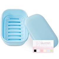 Algopix Similar Product 19 - Quatish Soap Holder 1 Pack Travel Soap