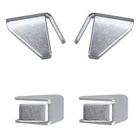 Algopix Similar Product 4 - Shelf Clips emovable Metal