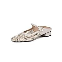 Algopix Similar Product 16 - Venssole Womens Mash Sandal Web Pearl