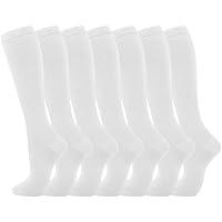 Algopix Similar Product 19 - Compression Socks 7 Pairs For Women Men