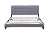 Algopix Similar Product 3 - Flieks 4 Piece Bedroom Set Upholstered