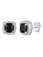 Algopix Similar Product 7 - Bestyle Black Onyx CZ Stud