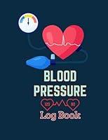 Algopix Similar Product 9 - Blood Pressure Log Book Daily Health