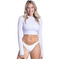 Algopix Similar Product 9 - BloqUV Womens UPF 50 Everday Crop Top