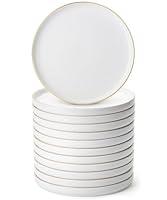 Algopix Similar Product 11 - BTaT White Dessert Plates Set of 12