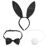 Algopix Similar Product 13 - Rswnyirn Rabbit Ears Headband Tail Bow