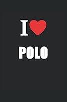 Algopix Similar Product 14 - I Love Polo Journal Style Composition