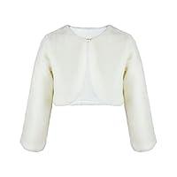 Algopix Similar Product 19 - Flower Girl Dress CoatGirl Cozy Faux
