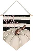 Algopix Similar Product 10 - Smilyard Fall Pumpkin Hanging Pennant