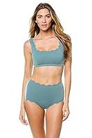 Algopix Similar Product 4 - Marysia Womens Antibes Scallop Palm