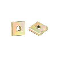 Algopix Similar Product 4 - uxcell Square Nuts M3x8mmx2mm Yellow