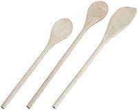 Algopix Similar Product 11 - 3 Piece Classic Wood Spoon Set